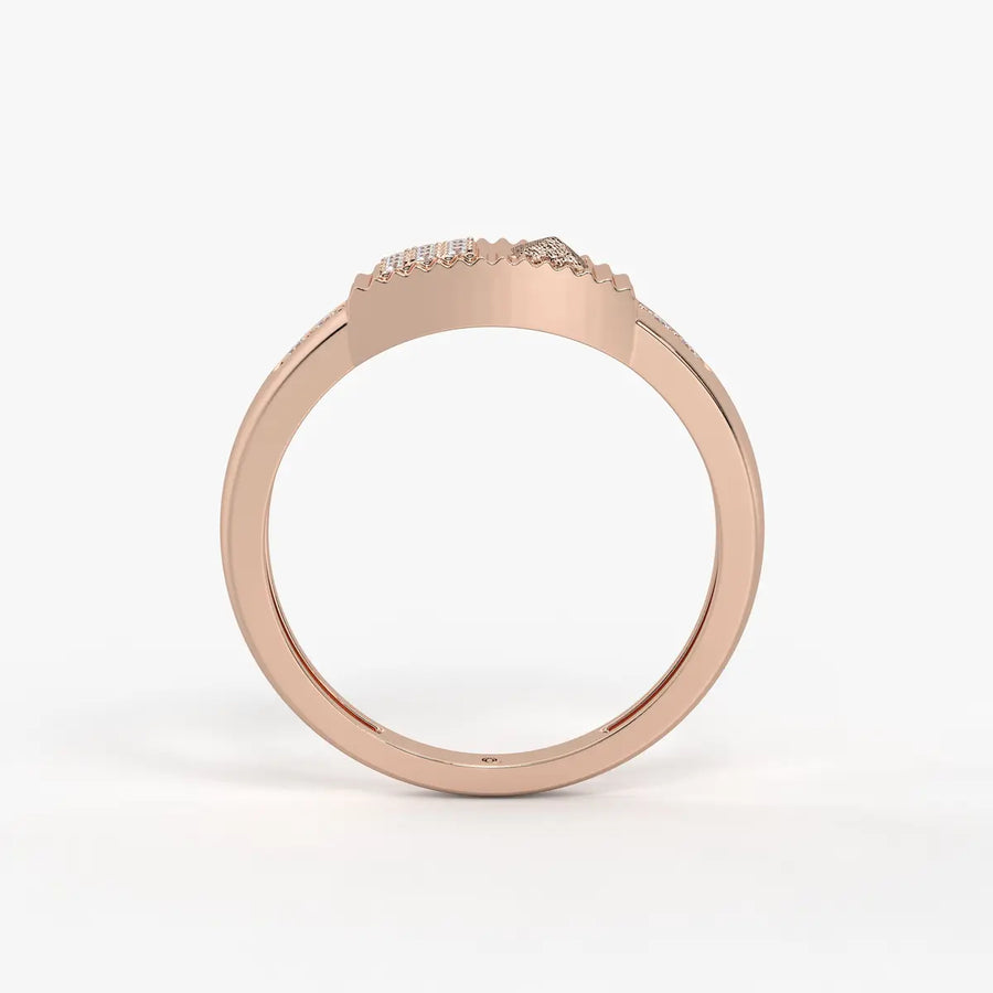 Dvarion Splitcrest Diamond Ring for Men