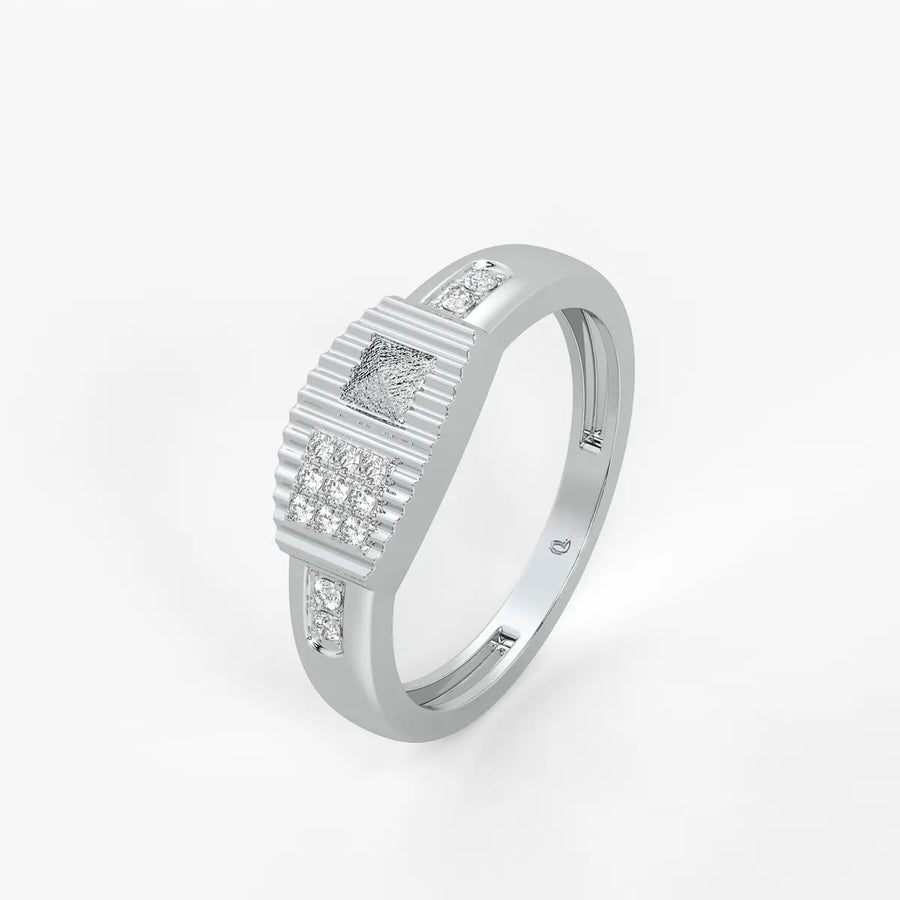 Dvarion Splitcrest Diamond Ring for Men