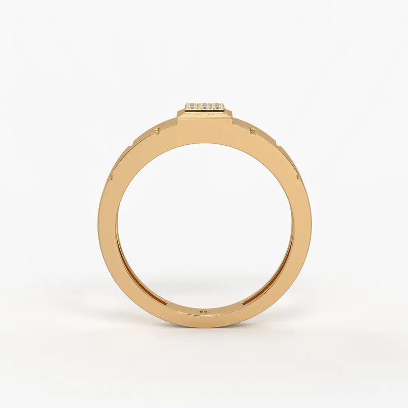 Axelar Gridcore Diamond Ring for Men
