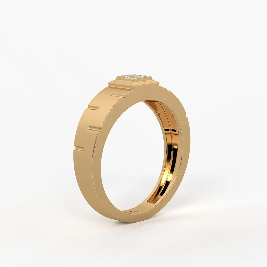 Axelar Gridcore Diamond Ring for Men