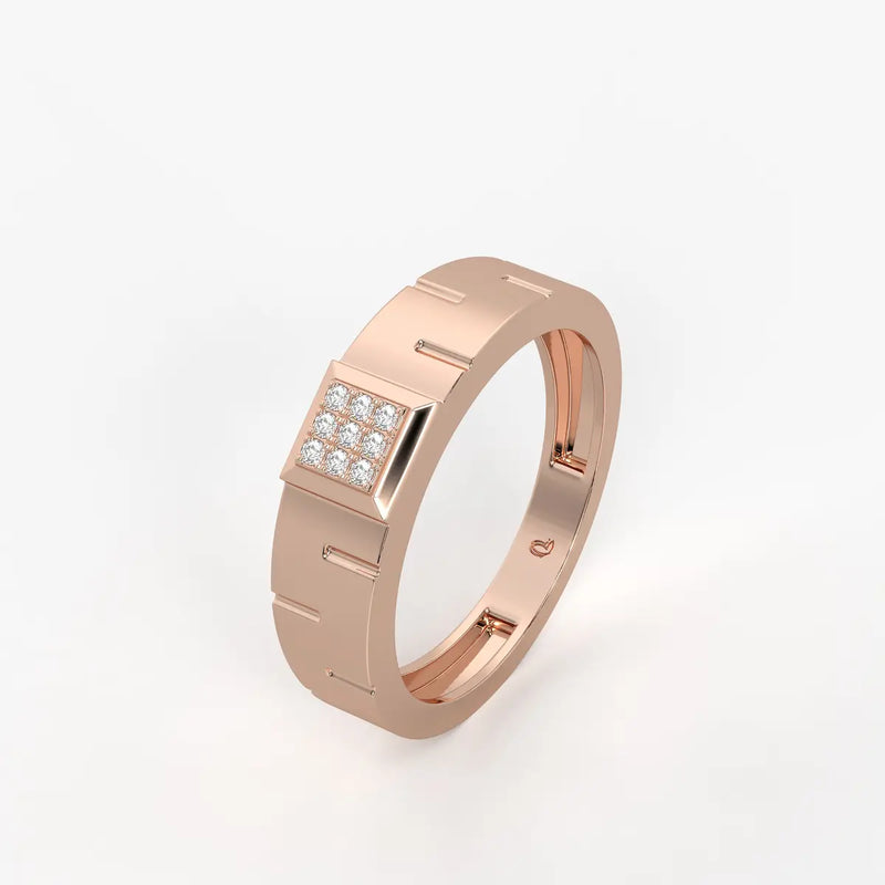 Axelar Gridcore Diamond Ring for Men