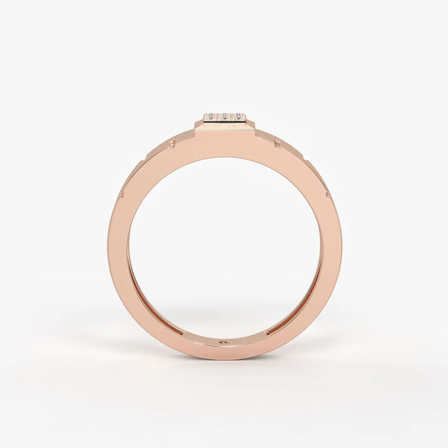 Axelar Gridcore Diamond Ring for Men