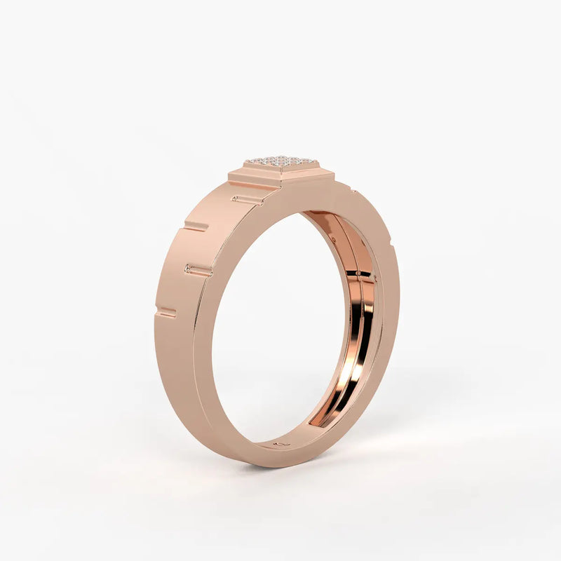 Axelar Gridcore Diamond Ring for Men