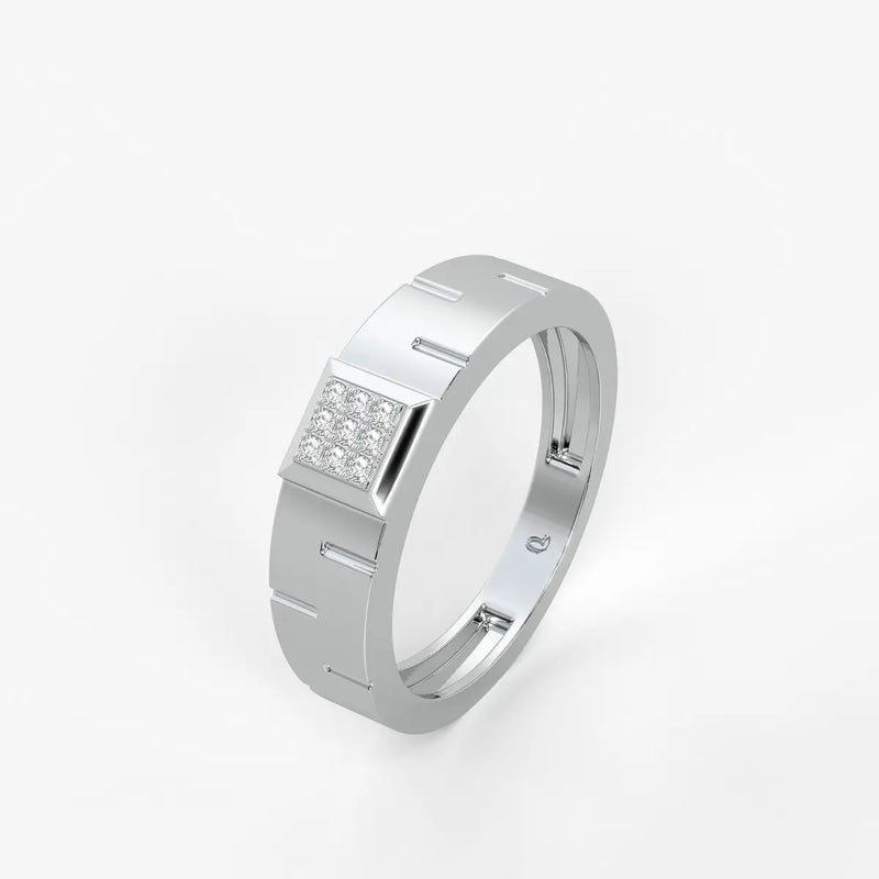 Axelar Gridcore Diamond Ring for Men