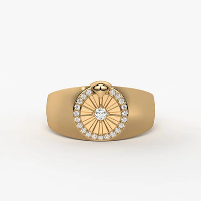 Aurex Vanguard Diamond Ring for Men