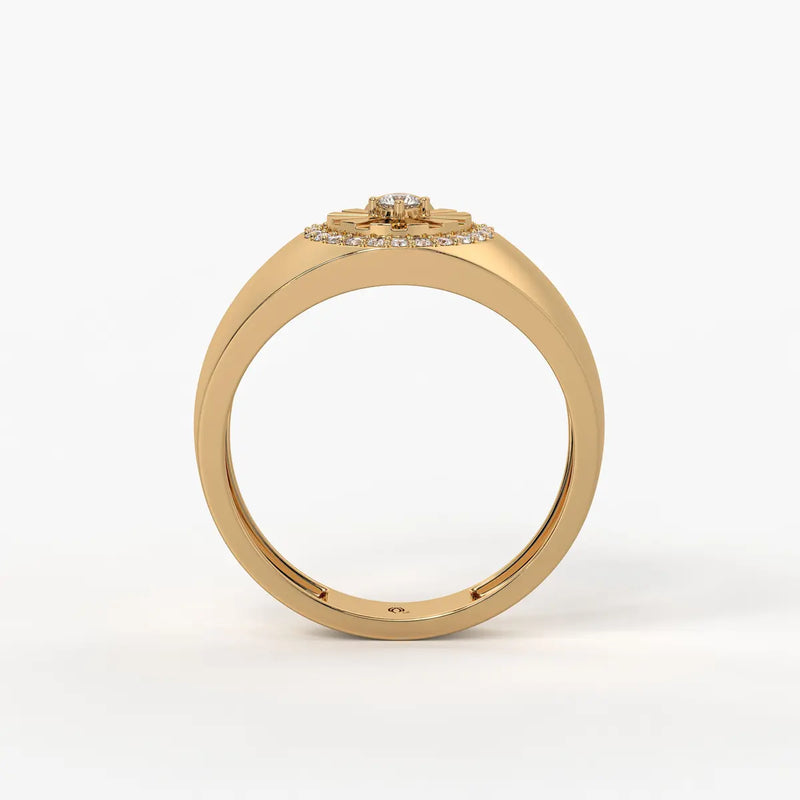 Aurex Vanguard Diamond Ring for Men