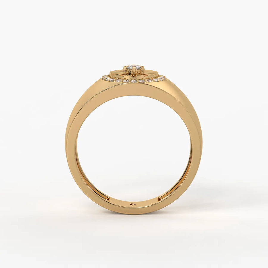Aurex Vanguard Diamond Ring for Men