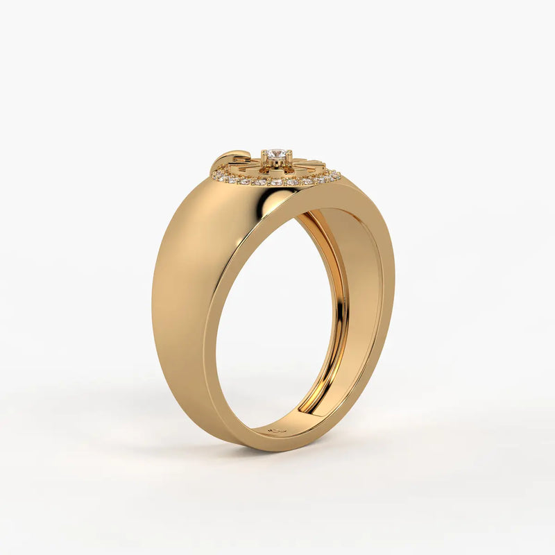 Aurex Vanguard Diamond Ring for Men