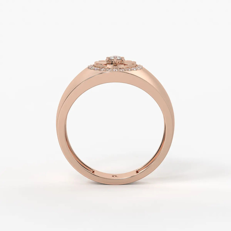 Aurex Vanguard Diamond Ring for Men