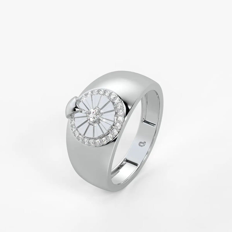 Aurex Vanguard Diamond Ring for Men