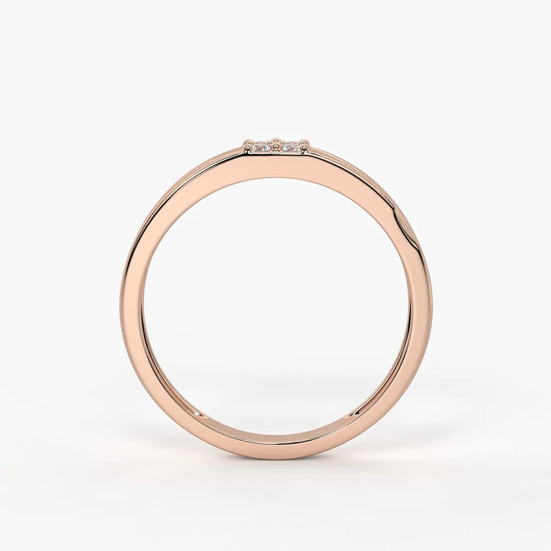 Quad Spark Accent Ring for Men