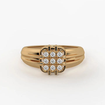 Varox Gridline Gents Ring