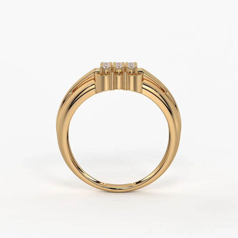 Varox Gridline Gents Ring