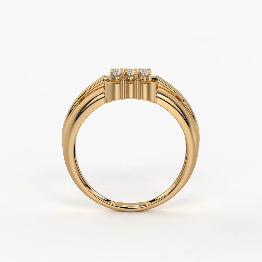 Varox Gridline Gents Ring