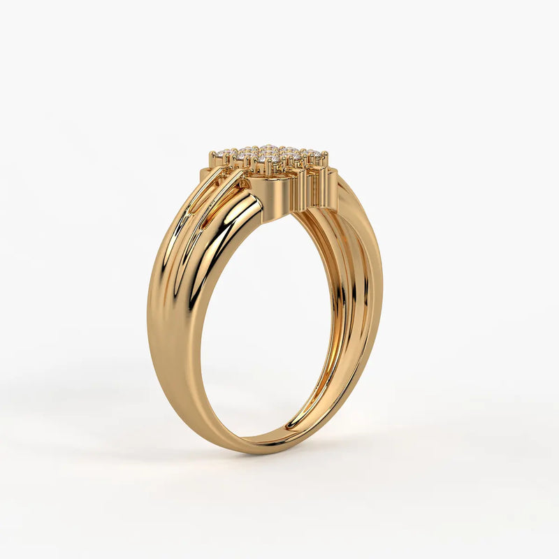 Varox Gridline Gents Ring