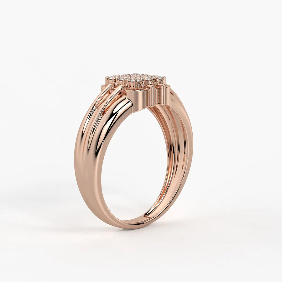 Varox Gridline Gents Ring