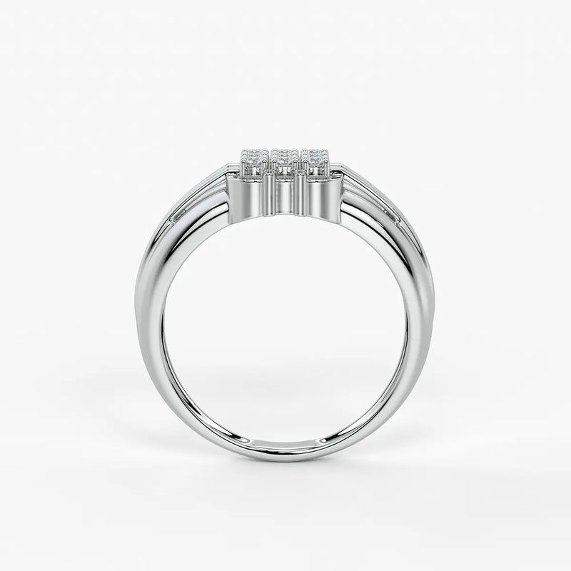 Varox Gridline Gents Ring
