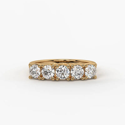 Mooncrest Diamond Arc Ring