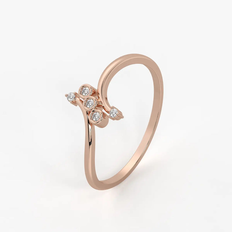 Orbit Cluster Modern Ladies Ring