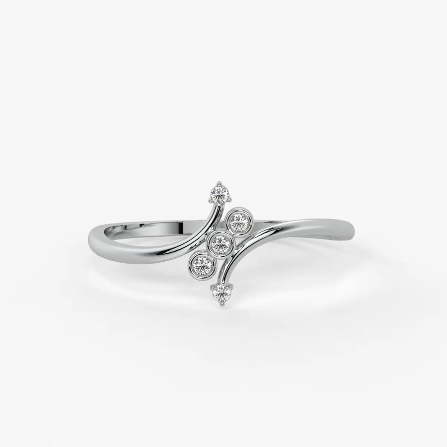 Orbit Cluster Modern Ladies Ring