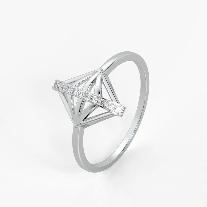Prism Bar Contemporary Ladies Ring