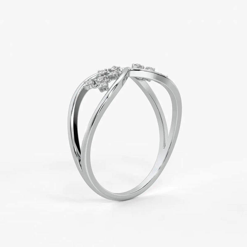 Infinity Cluster Elegant Ladies Ring
