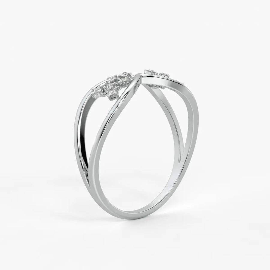 Infinity Cluster Elegant Ladies Ring