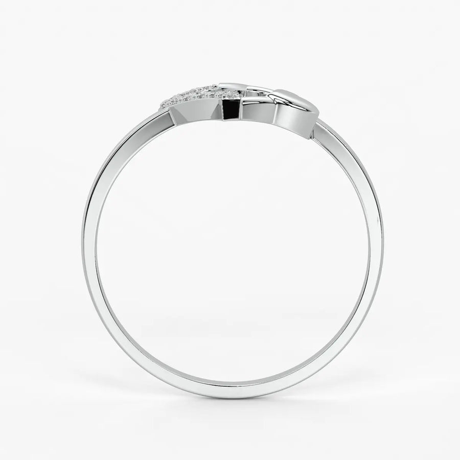 Cloud Heart Charming Ladies Ring