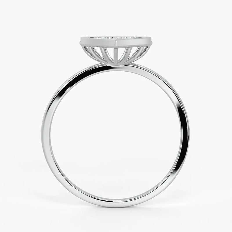 Fan Prism Modern Ladies Ring