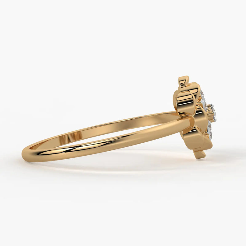 Petal Bloom Classic Ladies Ring