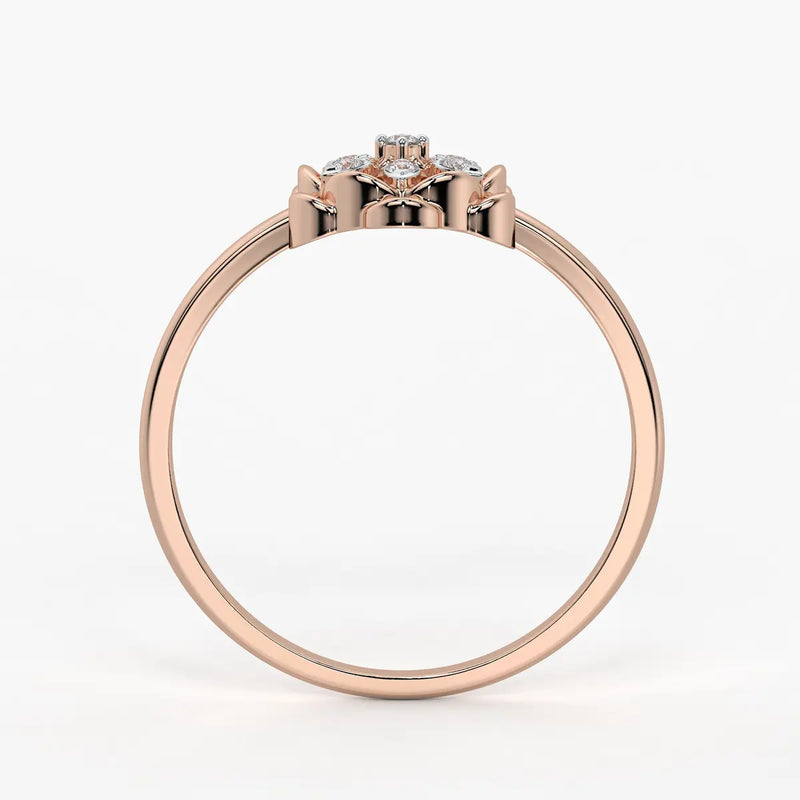 Petal Bloom Classic Ladies Ring