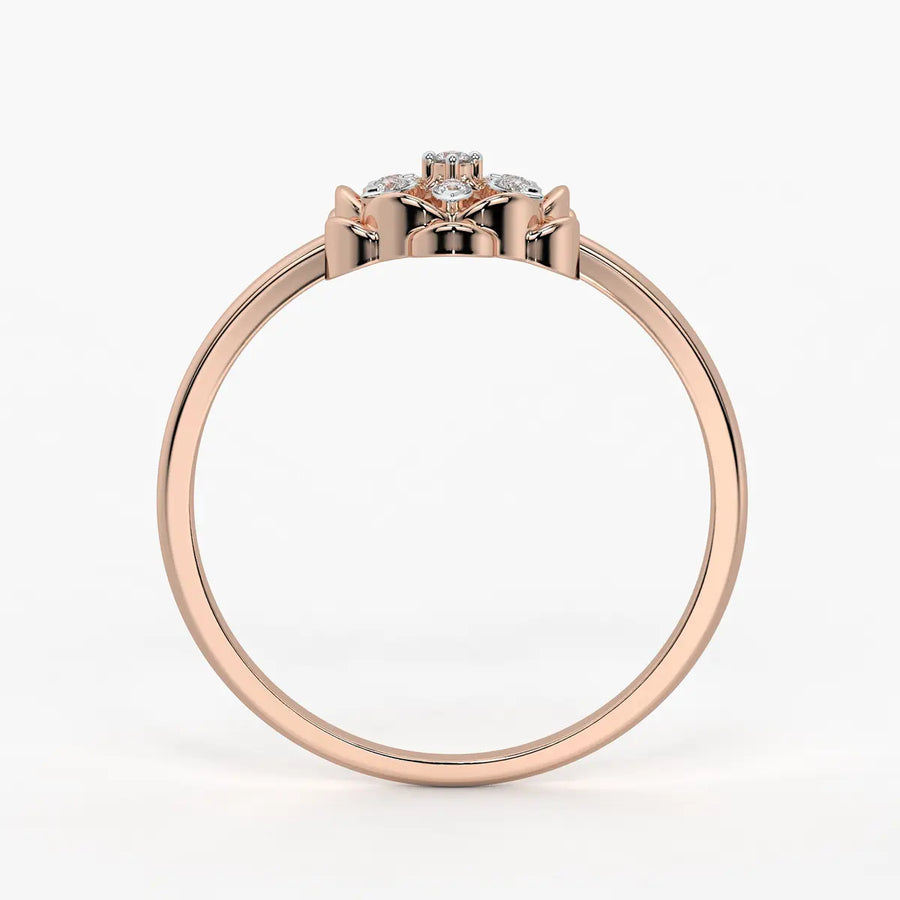 Petal Bloom Classic Ladies Ring