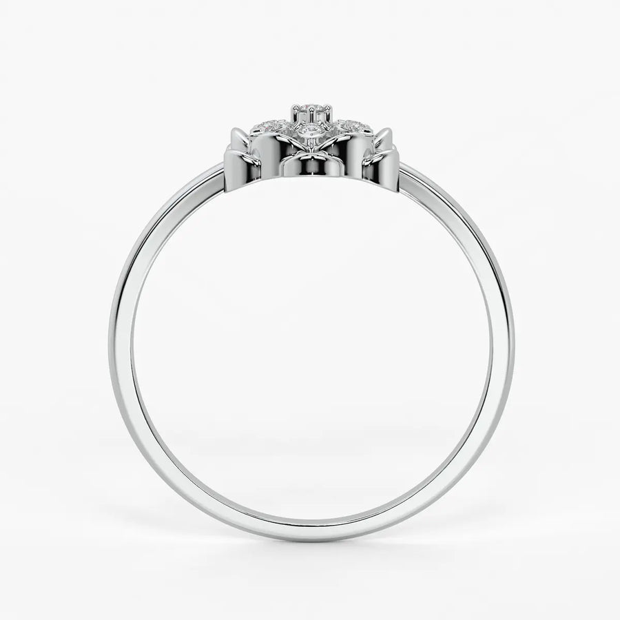 Petal Bloom Classic Ladies Ring