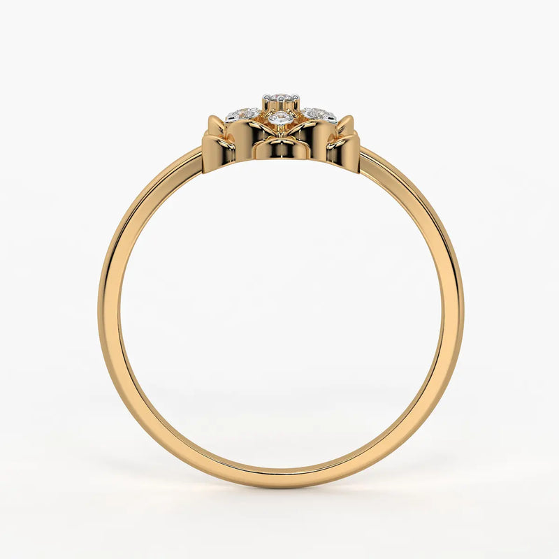 Petal Bloom Classic Ladies Ring