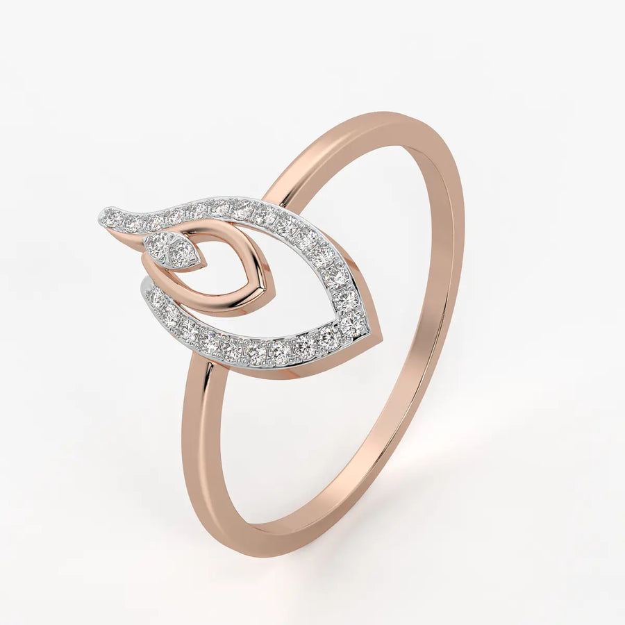 Evil Eye Halo Fashion Ladies Ring