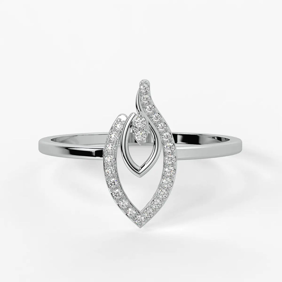 Evil Eye Halo Fashion Ladies Ring