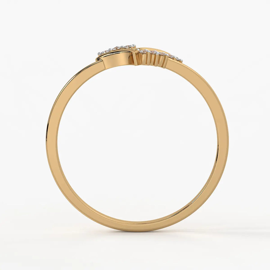 Crowned Heart Fashion Ladies Ring