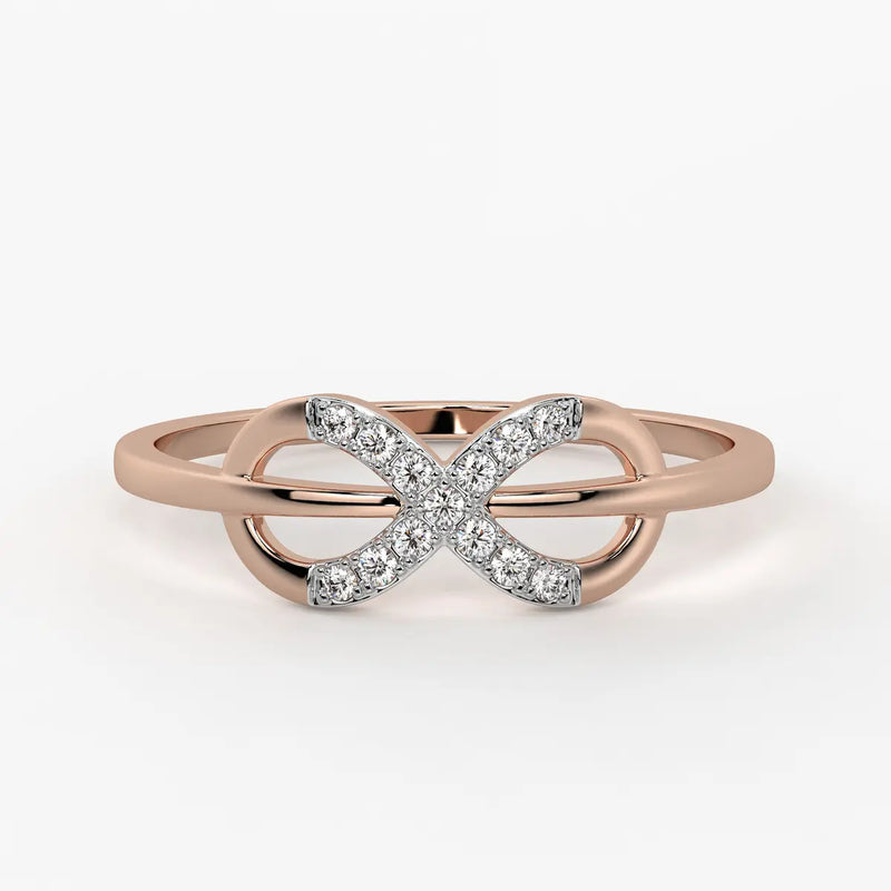 Infinity Bow Fashion Ladies Ring