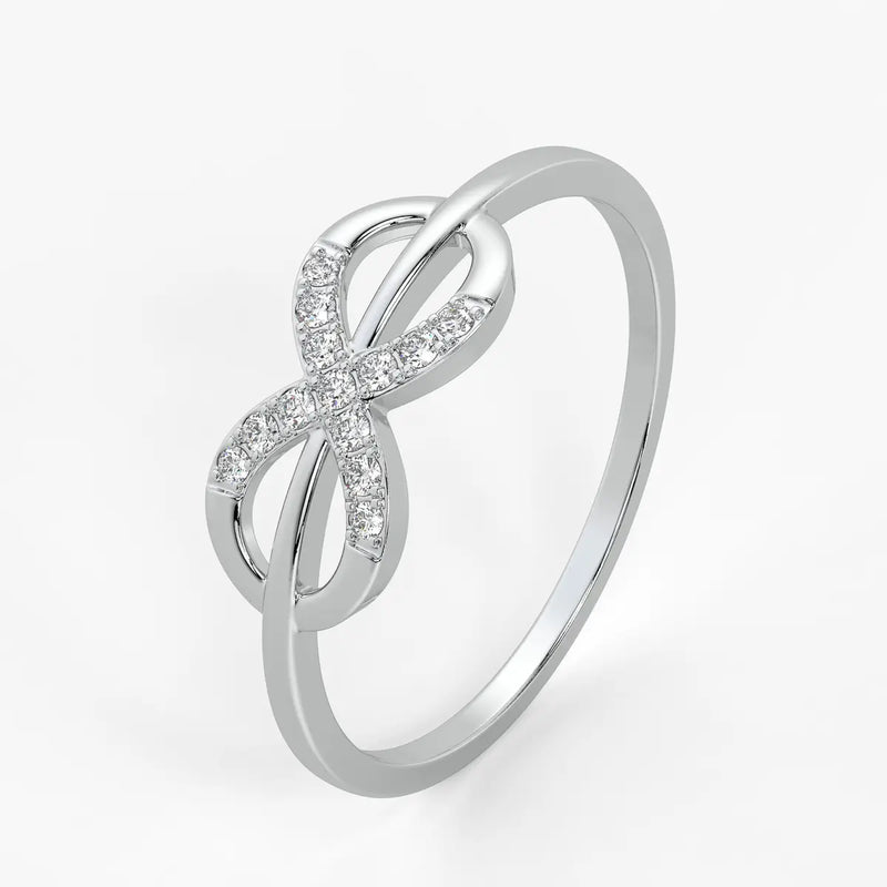 Infinity Bow Fashion Ladies Ring