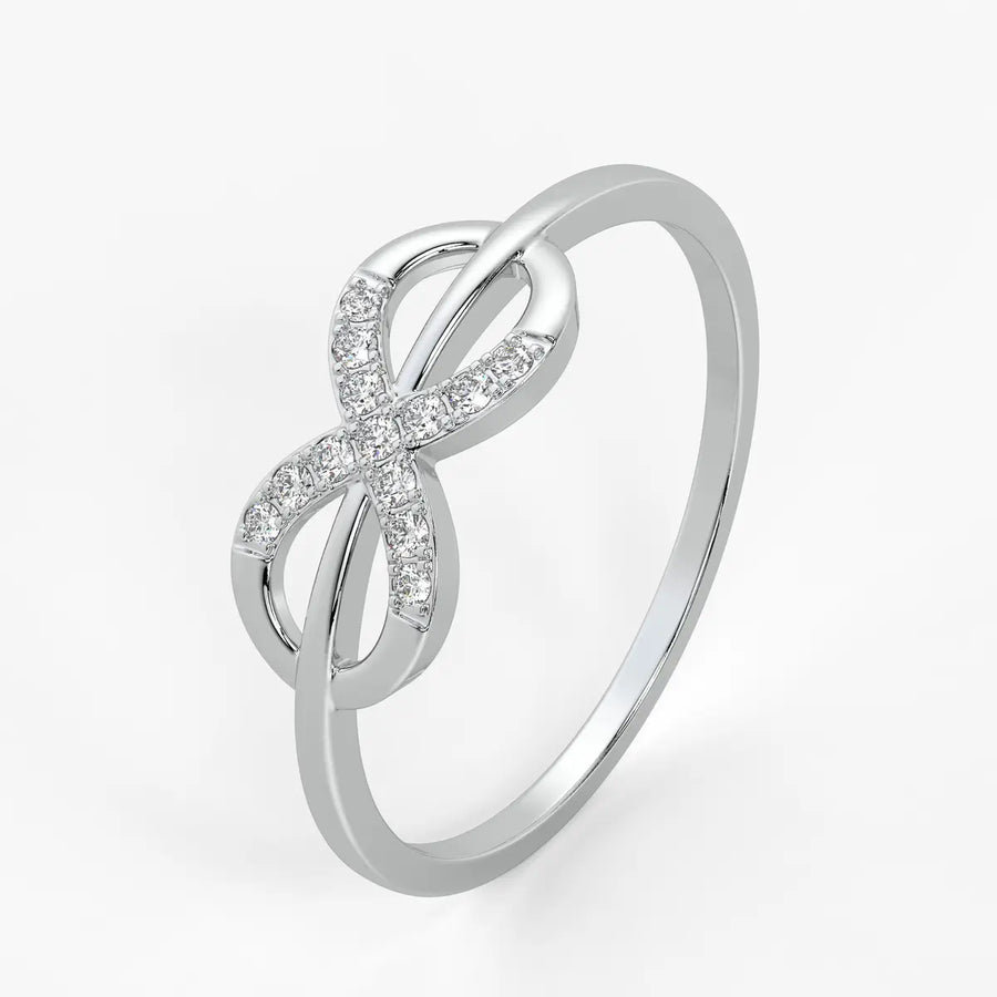Infinity Bow Fashion Ladies Ring