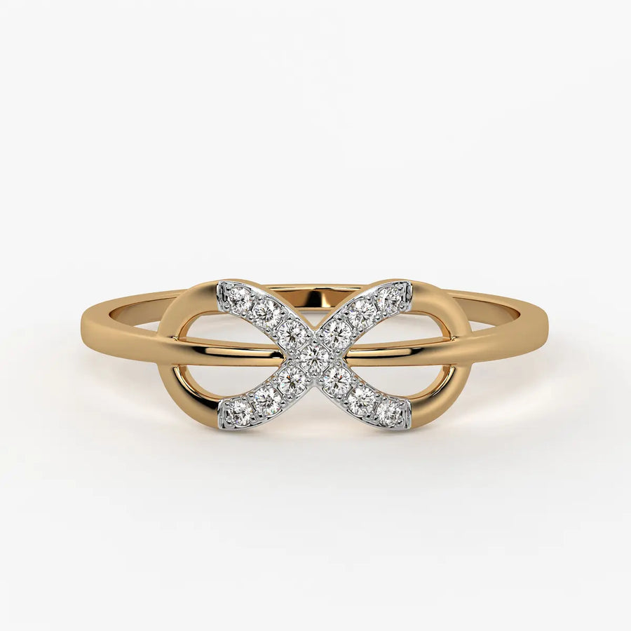 Infinity Bow Fashion Ladies Ring
