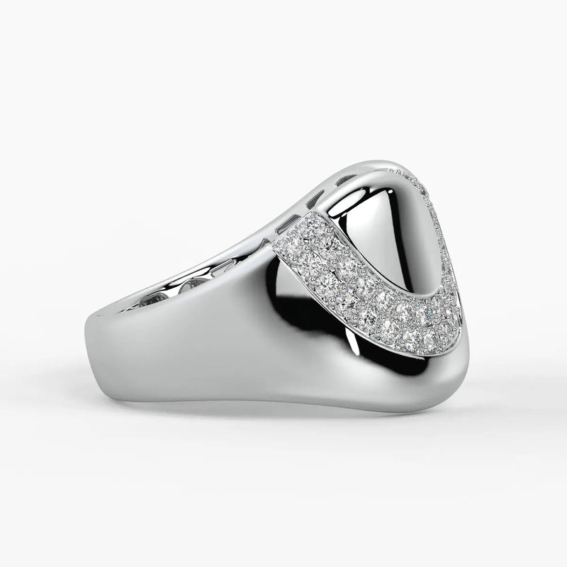 Paisley Diamond Ring