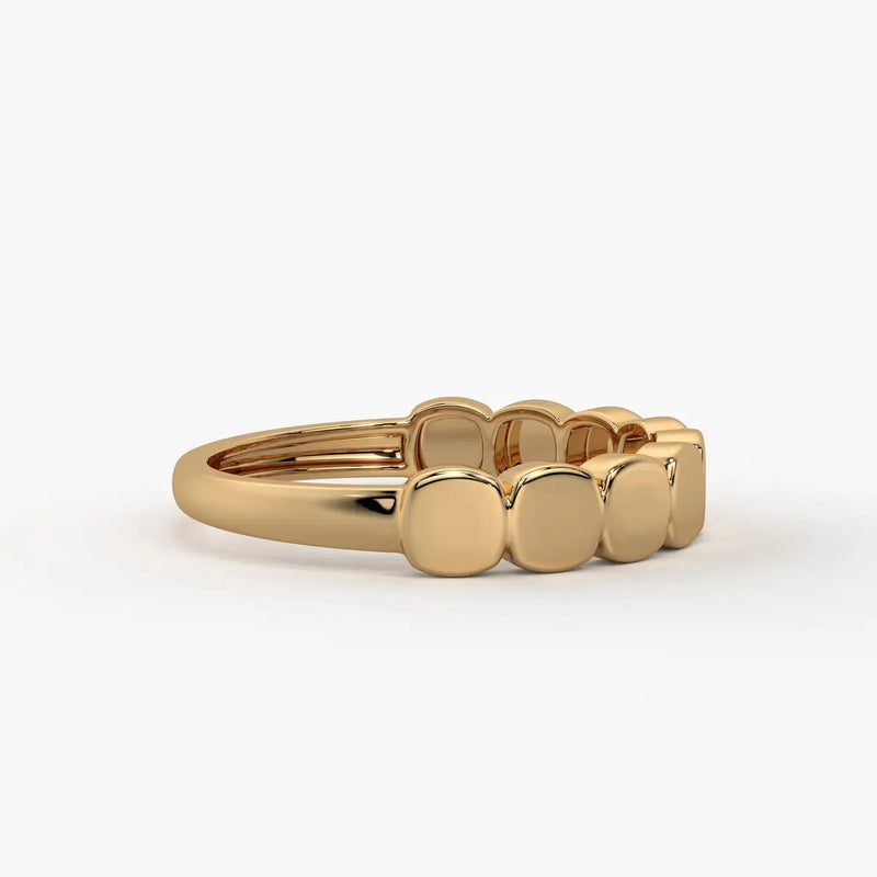 Cubora Bold Curve Band Ring