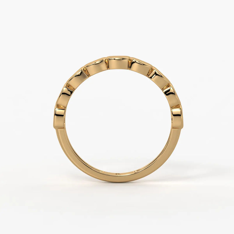 Cubora Bold Curve Band Ring