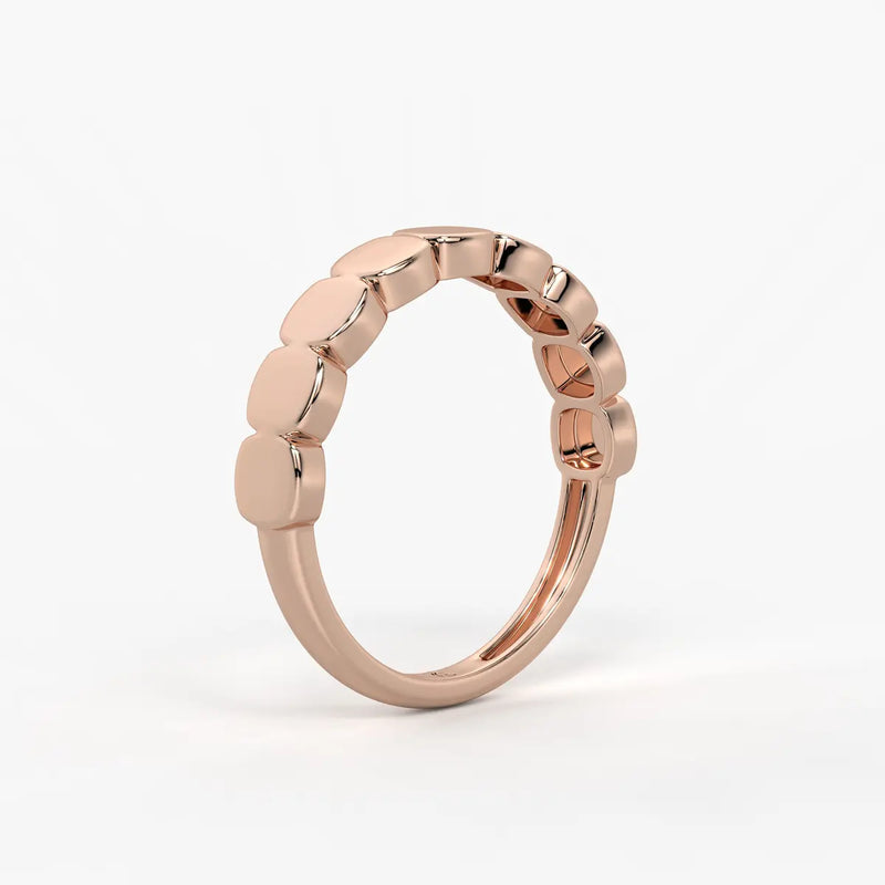 Cubora Bold Curve Band Ring