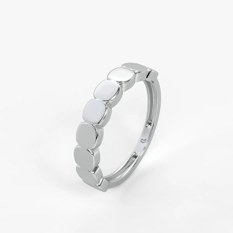 Cubora Bold Curve Band Ring
