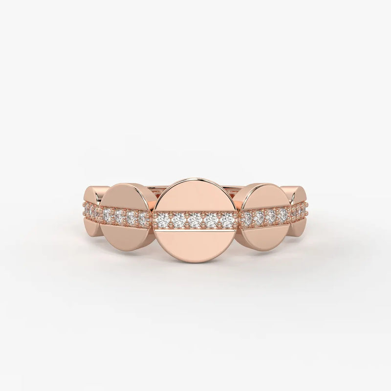 Elvara Glide Oval Spark Ring