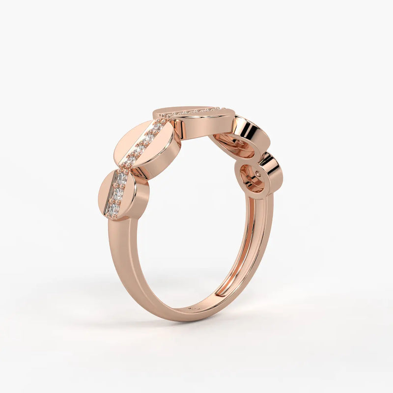 Elvara Glide Oval Spark Ring