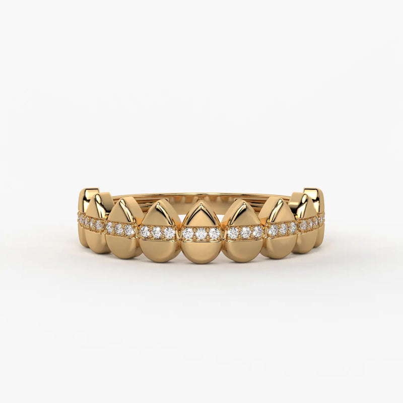Zeritha Crown Gleam Ring