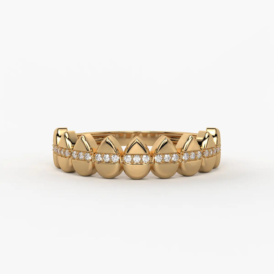 Zeritha Crown Gleam Ring